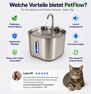 PfotenEcke™ Katzenbrunnen