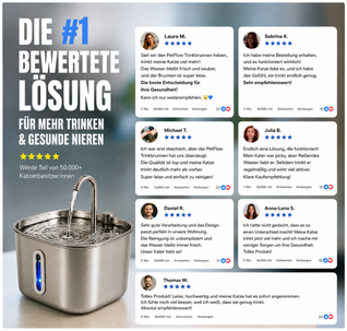 PfotenEcke™ Katzenbrunnen